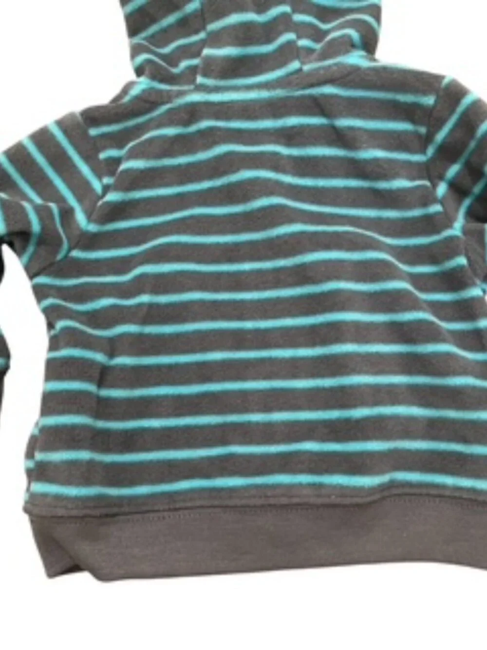 NEW Carters Baby Boy Hoodie Size Newborn zip front long sleeve NWT